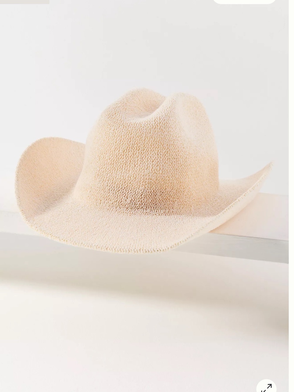 NWT! Anthropologie “Nubby Cowboy Rancher” in Ivory